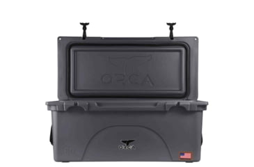 Image of Orca Cooler - 80 Quart, Charcoal, ORCCH080