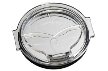 Image of Orca Whale Tail Flip Top Chaser Lid, Clear, ORCCHAFLIPCL