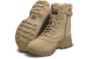 Image of Original S.W.A.T. Chase 9in Tactical Side Zip Boots, Tan, 10 1312-TAN-10-0, 131202-10.0-R