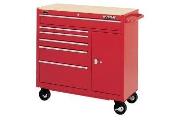 Image of Waterloo 52in 13-drawer Bb Cart Red 797-TRX5213, Unit EA