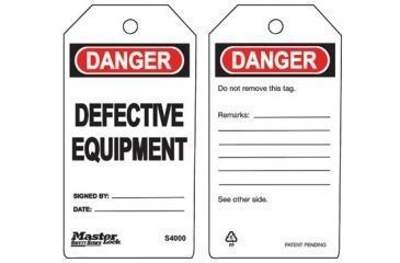 Image of Master Lock Lock Out - Before Maintenance 470-S4040, Unit PK
