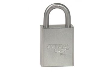 Image of American Lock Solid Steel Padlock Satin Chro 045-A5200KD, Unit EA