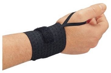 Image of Allegro Industries Rist Rap W/thumb Black 037-7211-03, Unit EA