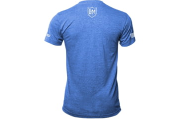 Image of Oscar Mike Support Local Tee - Mens T-Shirts, Vintage Blue, S, M-OM-HTRBLU-01-0219-S