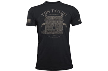 Image of Oscar Mike Tun Tavern Tee - Mens T-Shirts, Charcoal, XL, M-OM-CHARC-01-0121-XL