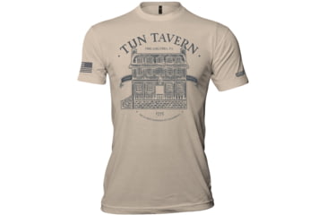 Image of Oscar Mike Tun Tavern Tee - Mens T-Shirts, Sand, S, M-OM-SAND-01-0201-S