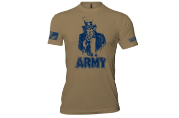 Image of Oscar Mike Uncle Sam Army Tee, Coyote, Extra Large, M-OM-COYOTE-01-0369-XL
