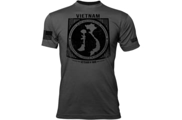 Image of Oscar Mike Vietnam Era Tee - Mens, Charcoal, S, M-OM-ASPH-01-0404-S
