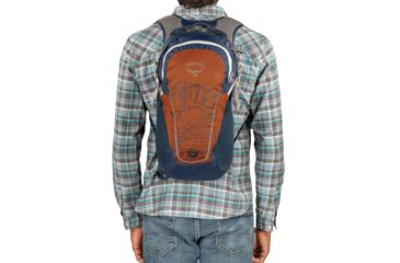 Image of Osprey Daylite Daypack Landmark Project Collaboraiton Smokey the Bear, Orange/Dark Blue, One Size, 10002318