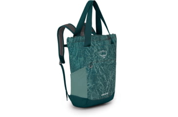 Image of Osprey Daylite Tote Pack, Plants Print Nieve Green, One Size, 10003265