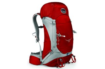 Image of Osprey Kestrel 38 Pack-Fire Red-S/M