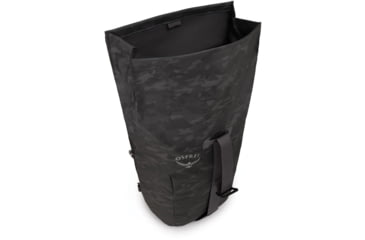 Image of Osprey Transporter Roll Top, Camo Black, One Size, 10002858