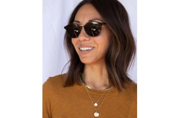 Image of OTIS A DAY LATE Sunglasses, Eco Hornwood/Brown Polar, 50-23-140, 25-2101P