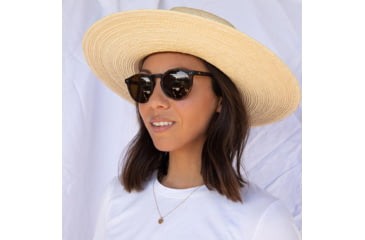 Image of OTIS OMAR X Sunglasses, Matte Dark Tort/Brown Polar, 52-23-140, 135-2001P