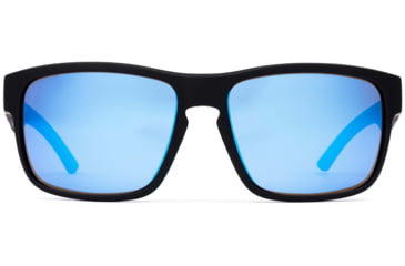 Image of OTIS Rambler Sport Sunglasses - Mens, Matte Black Frame/Blue Polarized Lens, 178-2204LL