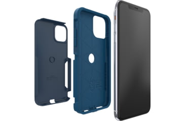 Image of OtterBox Apple Commuter Iphone 11 Pro max, Blazer Blue/Stormy Seas Blue, 77-62588