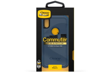 Image of OtterBox Apple Commuter Iphone Xr, Blazer Blue/Stormy Seas Blue, 77-59803