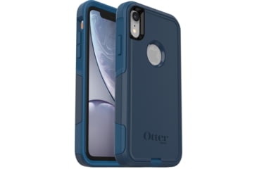 Image of OtterBox Apple Commuter Iphone Xr, Blazer Blue/Stormy Seas Blue, 77-59803