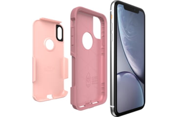 Image of OtterBox Apple Commuter Iphone Xr, Pink Salt/Blush, 77-59804