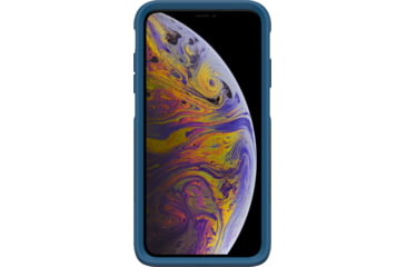 Image of OtterBox Apple Commuter Iphone Xs Max, Blazer Blue/Stormy Seas Blue, 77-60013