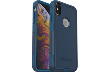 Image of OtterBox Apple Commuter Iphone Xs Max, Blazer Blue/Stormy Seas Blue, 77-60013