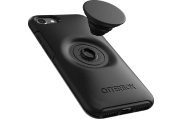 Image of OtterBox Apple Otter + Pop Symmetry Iphone 7/8/Se 2Nd Gen, Black/Black, 77-61655