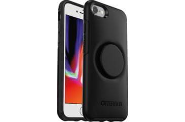 Image of OtterBox Apple Otter + Pop Symmetry Iphone 7/8/Se 2Nd Gen, Black/Black, 77-61655