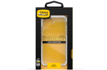 Image of OtterBox Apple Symmetry Clear Iphone 11, Silver Flake/Clear, 77-62475