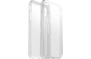 Image of OtterBox Apple Symmetry Clear Iphone X/Xs, Silver Flake/Clear, 77-59584