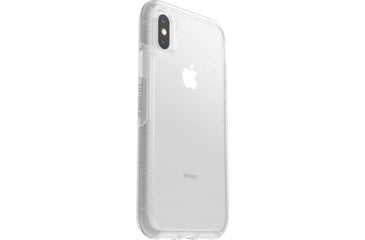 Image of OtterBox Apple Symmetry Clear Iphone X/Xs, Silver Flake/Clear, 77-59584