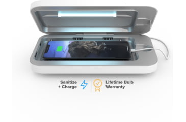 Image of OtterBox Phonesoap 3 Uv Sanitizer/Charger, White/White, 78-80083