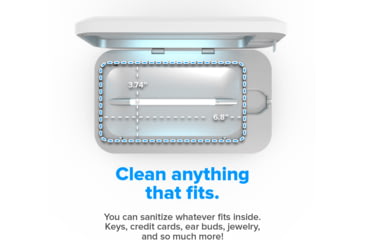 Image of OtterBox Phonesoap 3 Uv Sanitizer/Charger, White/White, 78-80083