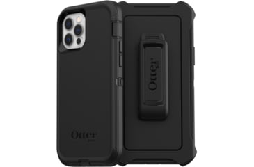 Image of OtterBox Iphone 12/Pro Defender Case, Black, 77-65401
