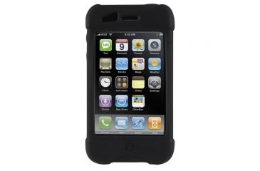 Image of OtterBox iPhone 3G Impact Skin Case, Black, 1943-20.5