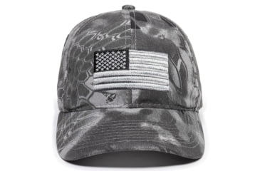 Image of Outdoor Cap USA Flag Sports Canvas Camo Cap - Mens, One Size, Kryptek Raid, 120159-3-3