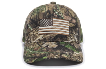 Image of Outdoor Cap USA Flag  Mossy Oak Break-Up Country Cap - Men's, Unstructured, One Size, 202722-1-3