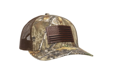 Image of Outdoor Cap American Flag Camo Cap, Realtree Edge, One Size, USA771CAMO-RTE