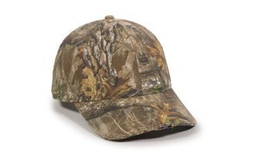 Image of Outdoor Cap Hibeam Camo Cap Pro Mid Crown, Realtree Edge, One Size, 101851