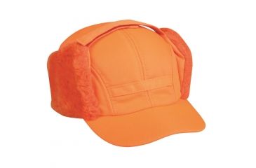 Image of Outdoor Cap Winter Cap, w/Ear Flaps Blaze Orange T-200EX
