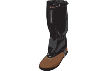 Image of Outdoor Designs Perma Womens Gaiter Black M AS-G73-BL-M