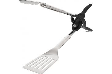 Image of Outdoor Edge Cutlery GRILL-BEAM TONGS Box, Black/Silver, GMT-10