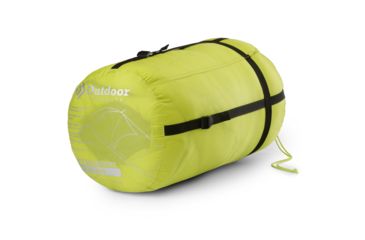 Image of Outdoor Products 20F Mummy Sleeping Bag, Light Green/Dark Green, 50037
