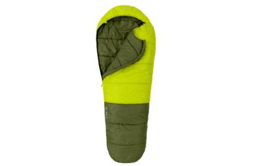 Image of Outdoor Products 20F Mummy Sleeping Bag, Light Green/Dark Green, 50037