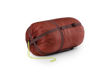 Image of Outdoor Products 40F Extra Large Sleeping Bag w/ Pillow, Orange/Maroon, 50034