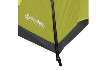 Image of Outdoor Products 6 Person Instant Cabin Tent w/ Extended Eave, Green/Olive Green, 50027