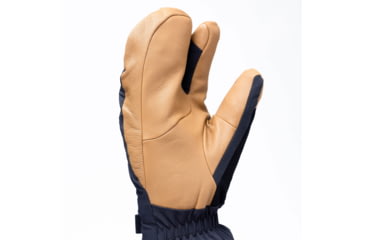 Image of Outdoor Research Arete Modular Gore-Tex 3-Finger Gloves, Black/Dark Natural, Small, 3221532508006