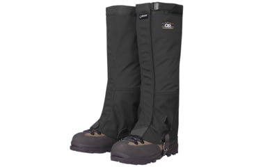 Image of Outdoor Research Crocodile Classic Foot Gaiter - Womens, Wide, Black, M, 3221960001007