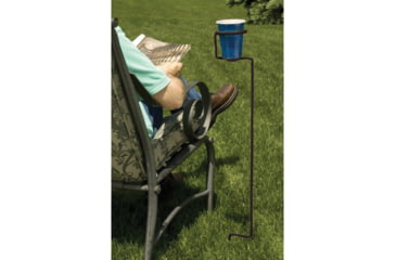 Image of Outdoors Unlimited Standing Drink Holder, Black, 82744