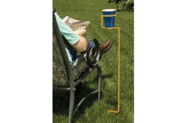 Image of Outdoors Unlimited Standing Drink Holder, Orange, 82766