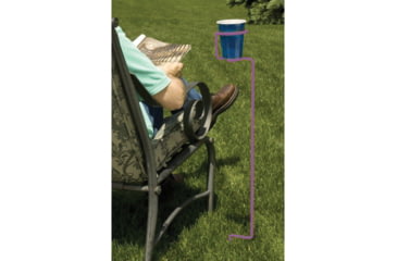 Image of Outdoors Unlimited Standing Drink Holder, Purple, 82833